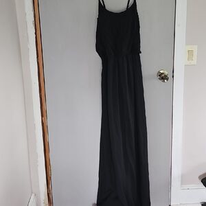 Elegant Black Maxi Dress